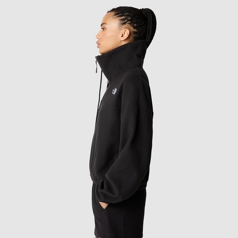 The North Face Glacier 1/4 Zip Fleece Tnf Black | PZQRGC-903