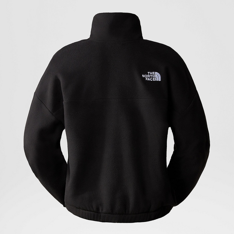 The North Face Glacier 1/4 Zip Fleece Tnf Black | PZQRGC-903