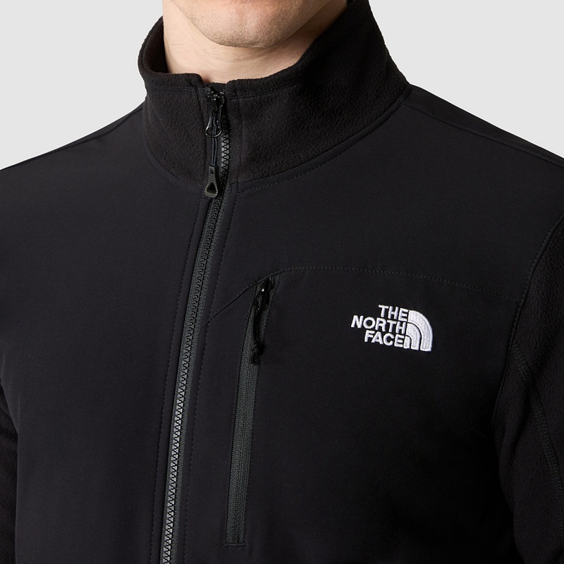 The North Face Glacier Pro Full-Zip Fleece Tnf Black - Tnf Black | VBQSLN-826