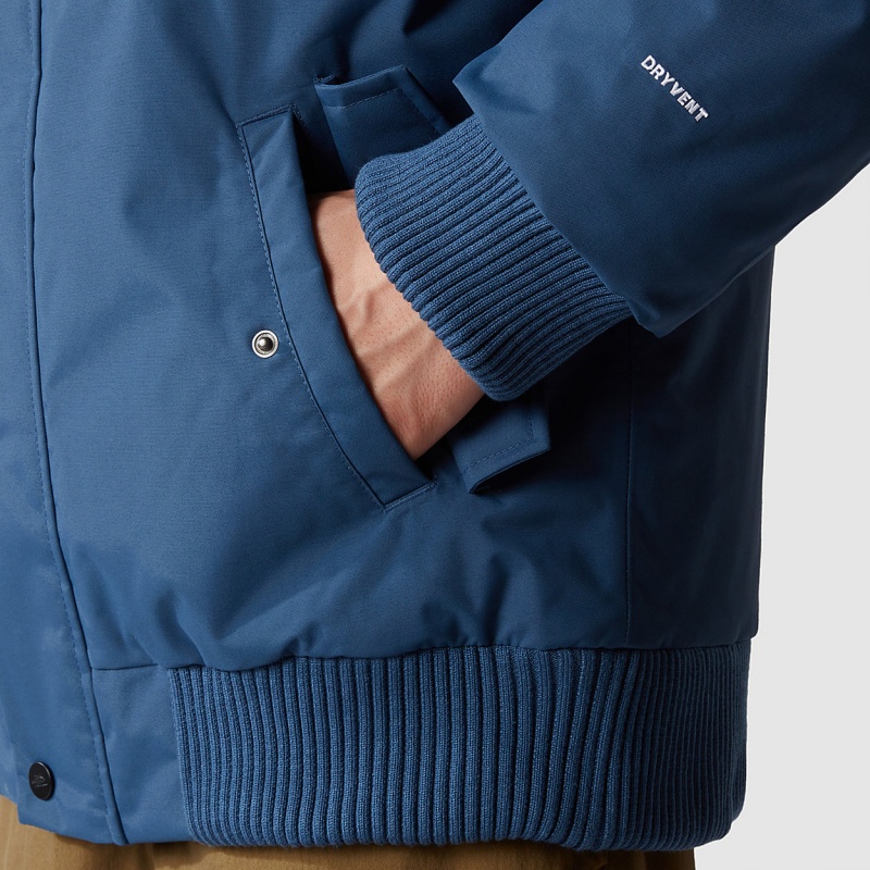 The North Face Gotham Jacket Shady Blue | VDPQJG-180