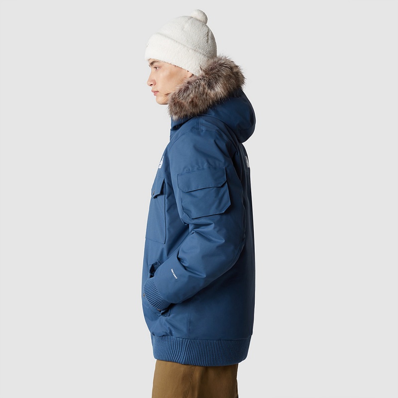 The North Face Gotham Jacket Shady Blue | VDPQJG-180