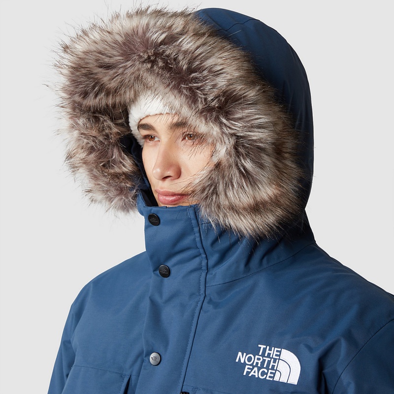 The North Face Gotham Jacket Shady Blue | VDPQJG-180