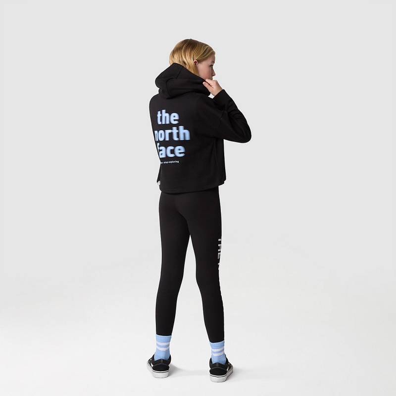 The North Face Graphic Hoodie Tnf Black | CDKINB-295