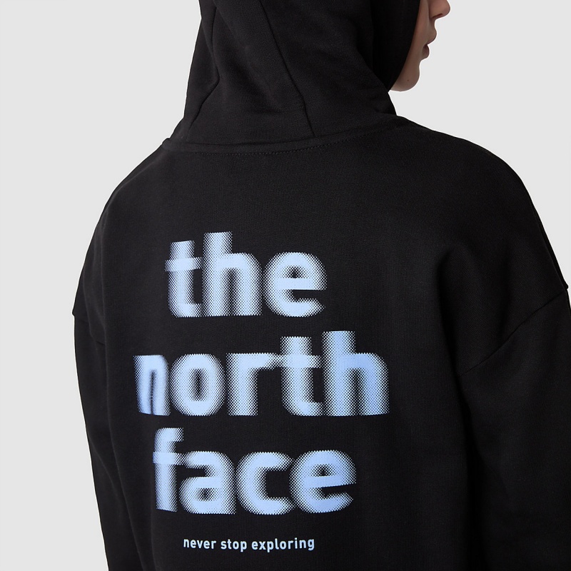 The North Face Graphic Hoodie Tnf Black | CDKINB-295