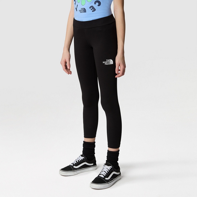 The North Face Graphic Leggings Tnf Black | TEMQZU-376