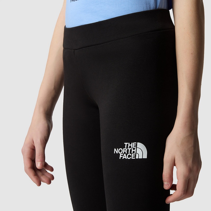 The North Face Graphic Leggings Tnf Black | TEMQZU-376