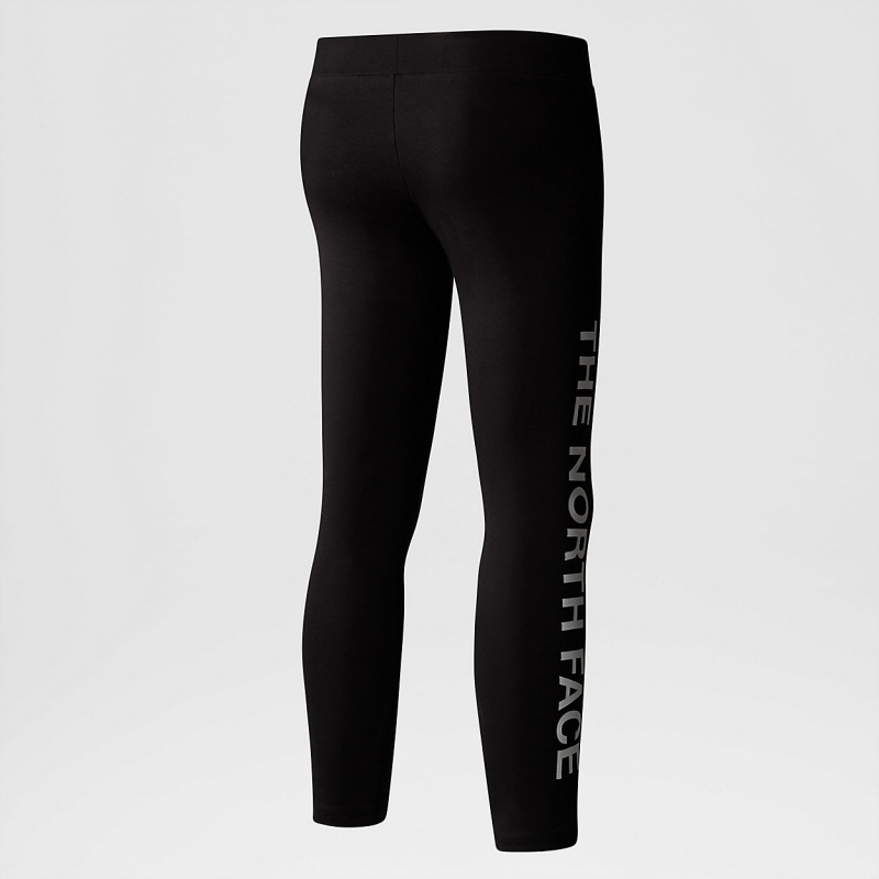 The North Face Graphic Leggings Tnf Black | TEMQZU-376