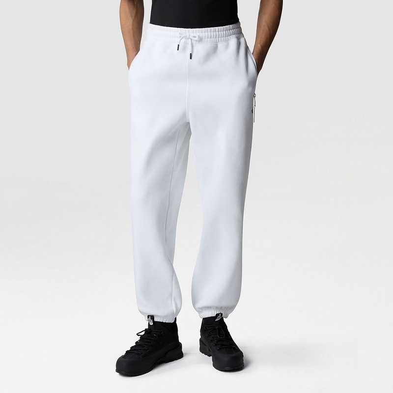 The North Face Heavyweight Relaxed Fit Sweat Pants Tnf White - Tnf Black | QKASMX-892