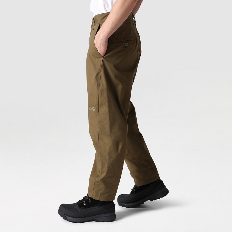 The North Face Heritage Loose Trousers Military Olive | RPWYJS-372