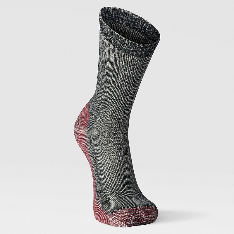 The North Face Hike Classic Edition Full Cushion Crew Socks Black | FHIQEM-576