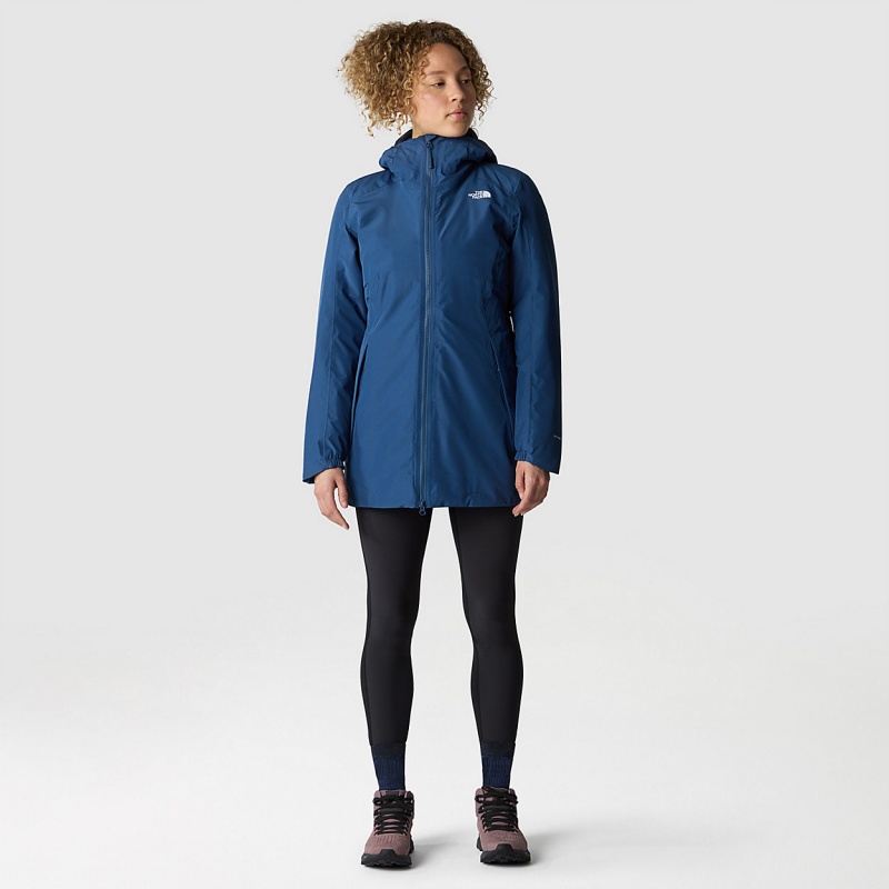 The North Face Hikesteller Insulated Parka Shady Blue - Summit Navy | XJOWKL-710