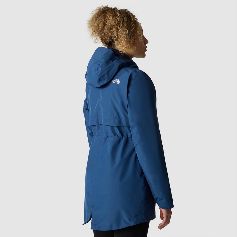 The North Face Hikesteller Insulated Parka Shady Blue - Summit Navy | XJOWKL-710