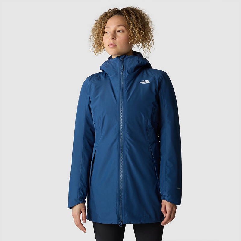 The North Face Hikesteller Insulated Parka Shady Blue - Summit Navy | XJOWKL-710