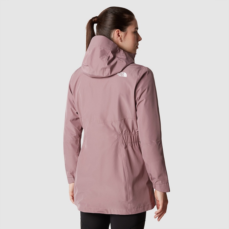 The North Face Hikesteller Parka Shell Jacket Fawn Grey | UVIZON-937