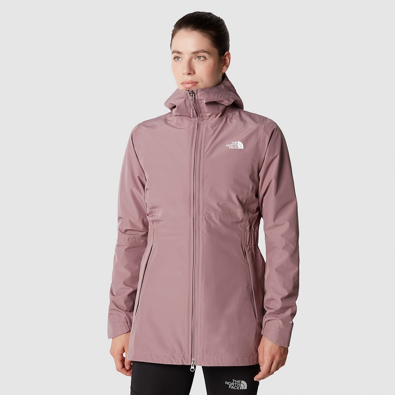 The North Face Hikesteller Parka Shell Jacket Fawn Grey | UVIZON-937