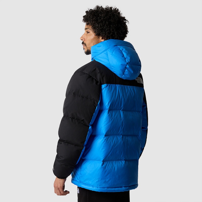 The North Face Himalayan Down Parka Super Sonic Blue - Tnf Black | YPJCHK-640