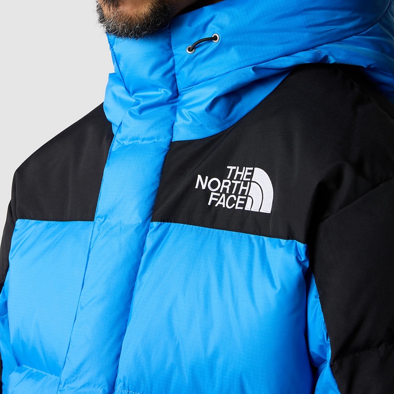 The North Face Himalayan Down Parka Super Sonic Blue - Tnf Black | YPJCHK-640