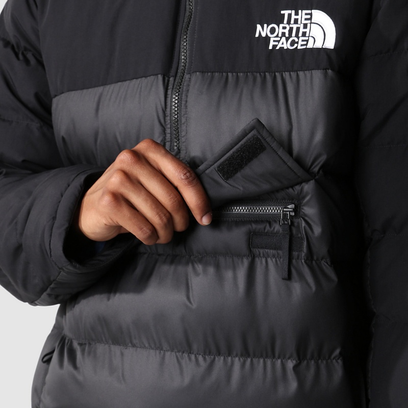 The North Face Himalayan Insulated Anorak Tnf Black | YRHLFI-762