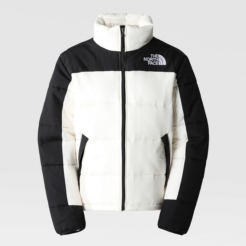 The North Face Himalayan Insulated Jacket Gardenia White | RKVYQF-408