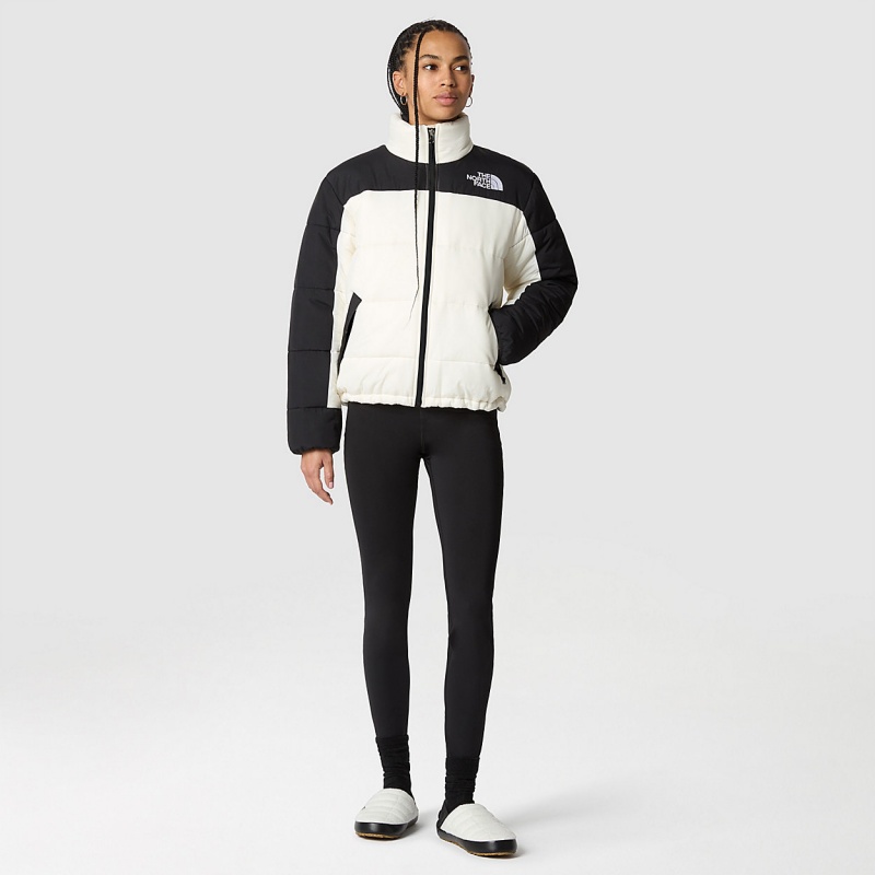 The North Face Himalayan Insulated Jacket Gardenia White | RKVYQF-408