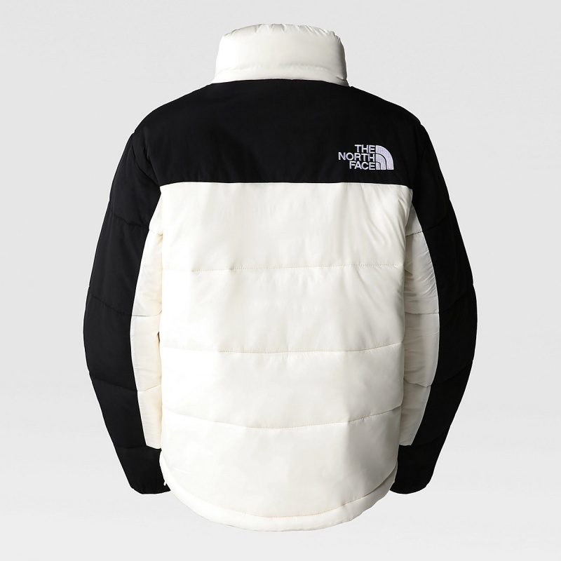 The North Face Himalayan Insulated Jacket Gardenia White | RKVYQF-408