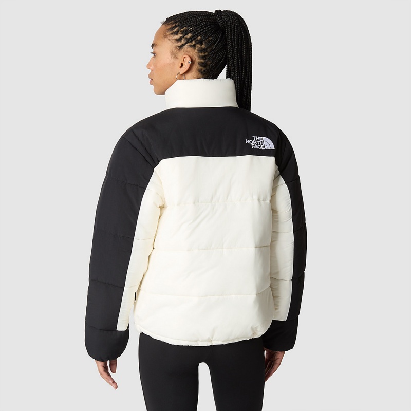 The North Face Himalayan Insulated Jacket Gardenia White | RKVYQF-408