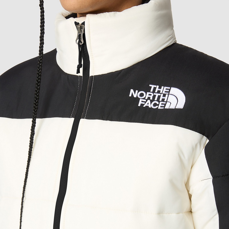 The North Face Himalayan Insulated Jacket Gardenia White | RKVYQF-408