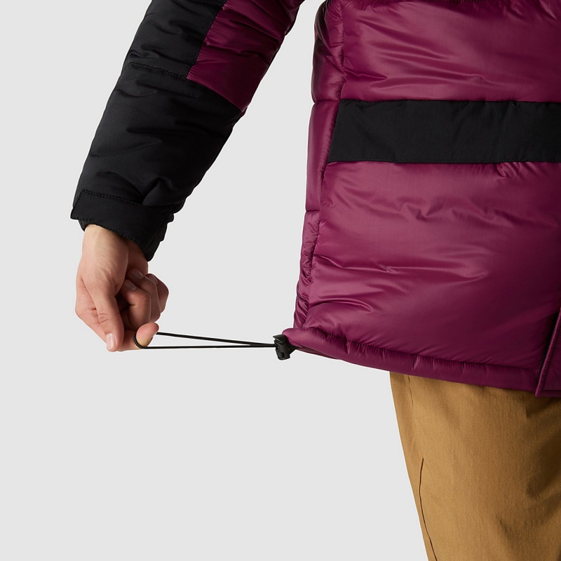 The North Face Himalayan Insulated Parka Boysenberry/Tnf Black | XSWKUQ-157