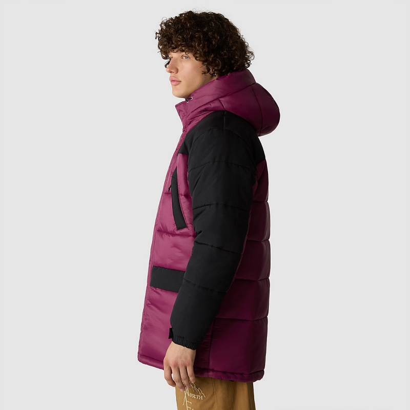 The North Face Himalayan Insulated Parka Boysenberry/Tnf Black | XSWKUQ-157