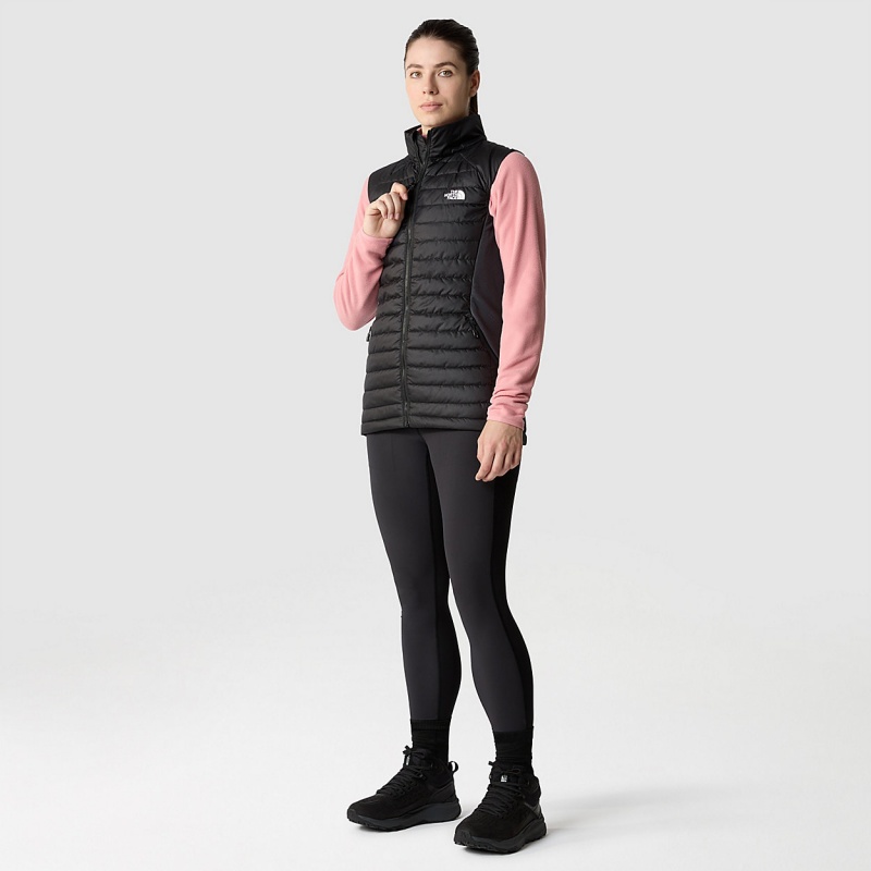 The North Face Hybrid Insulated Gilet Tnf Black - Asphalt Grey | NAZQRB-907