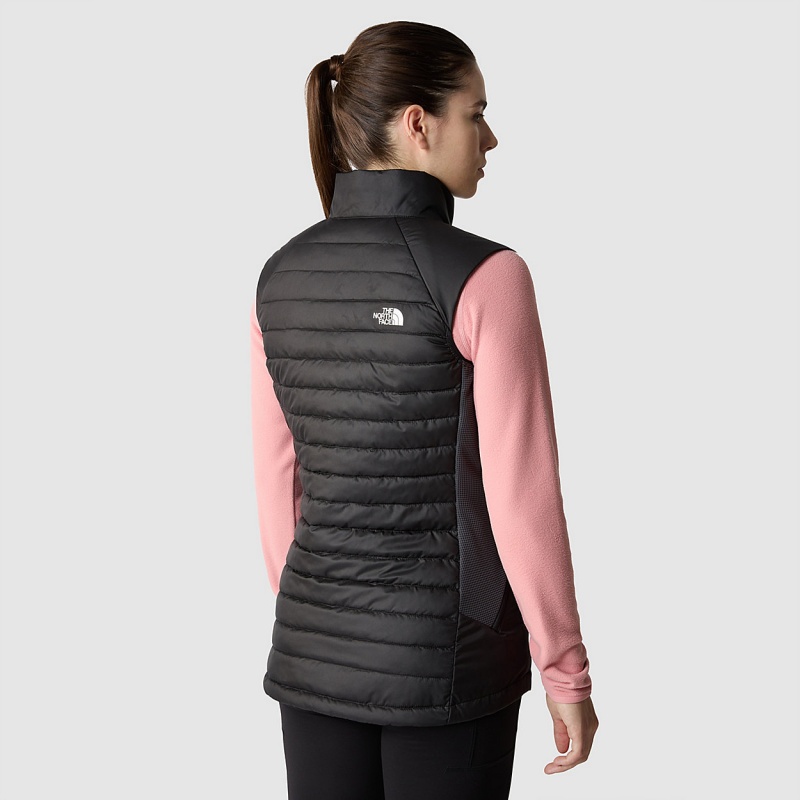 The North Face Hybrid Insulated Gilet Tnf Black - Asphalt Grey | NAZQRB-907