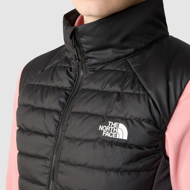 The North Face Hybrid Insulated Gilet Tnf Black - Asphalt Grey | NAZQRB-907