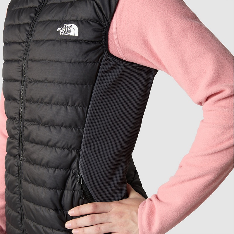 The North Face Hybrid Insulated Gilet Tnf Black - Asphalt Grey | NAZQRB-907