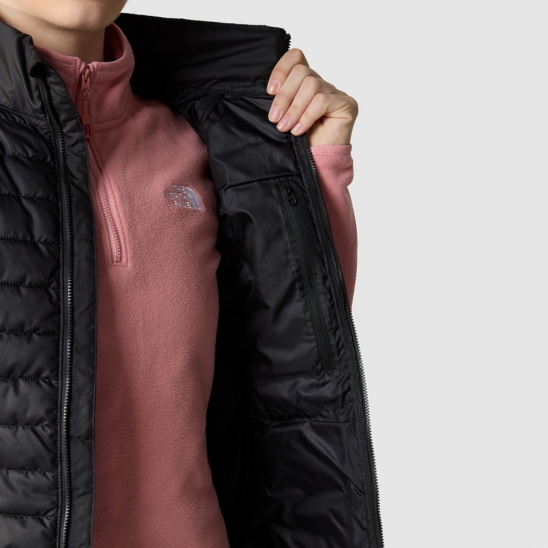 The North Face Hybrid Insulated Gilet Tnf Black - Asphalt Grey | NAZQRB-907