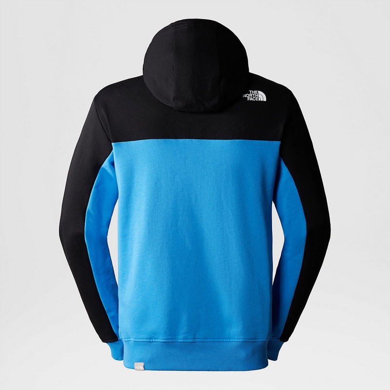 The North Face Icon Full-Zip Hoodie Super Sonic Blue | KHERZT-157