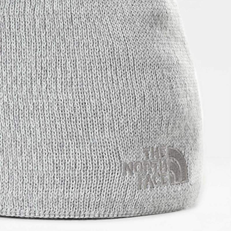 The North Face Jim Beanie Tnf Light Grey Heather | ZJAPCD-092