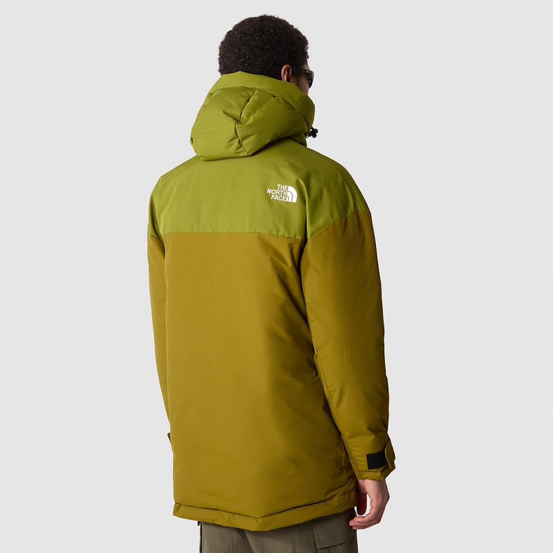 The North Face Kembar Insulated Parka Fir Green - Calla Green | UZENOR-452