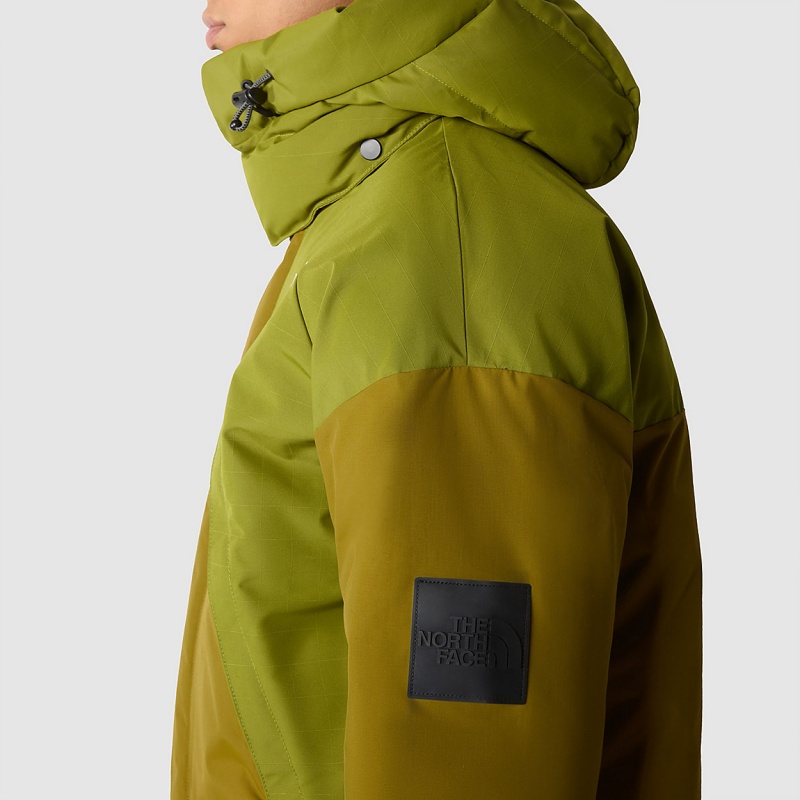 The North Face Kembar Insulated Parka Fir Green - Calla Green | UZENOR-452