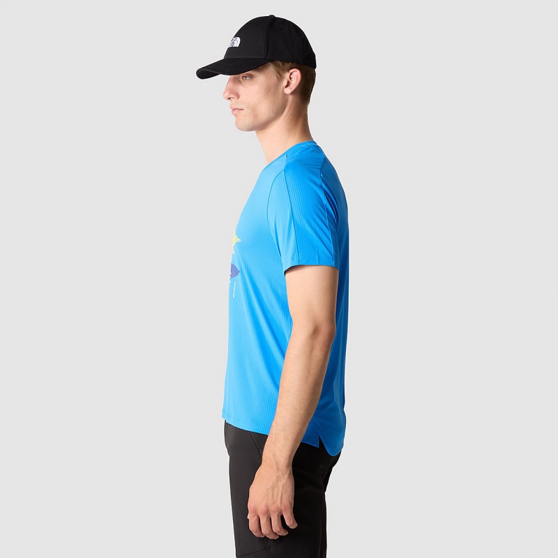 The North Face Kikash T-Shirt Optic Blue | SXYPUQ-603