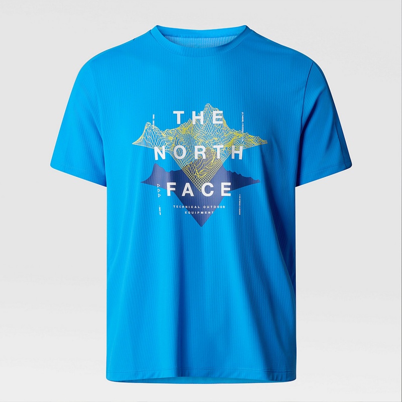 The North Face Kikash T-Shirt Optic Blue | SXYPUQ-603