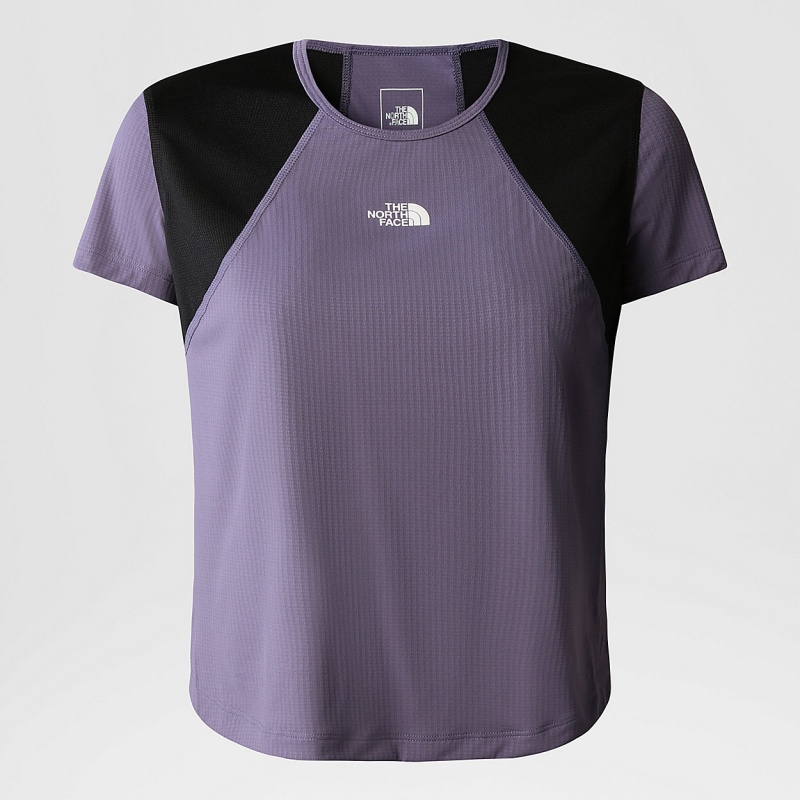 The North Face Lightbright T-Shirt Lunar Slate - Tnf Black | NCLSZH-952