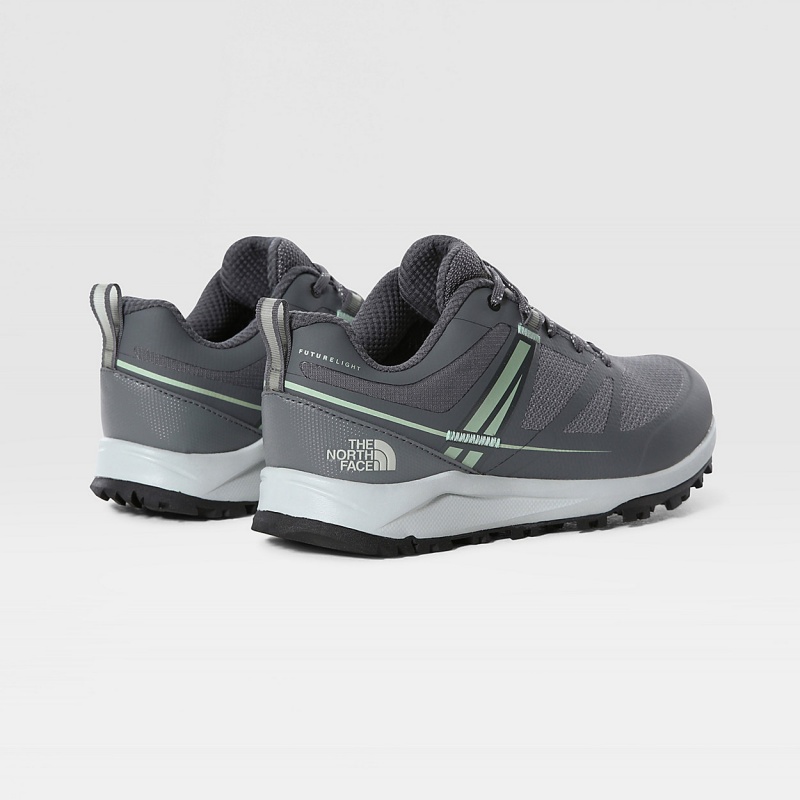 The North Face Litewave FUTURELIGHT™ Hiking Shoes Zinc Grey/Green Mist | BJLHNT-370