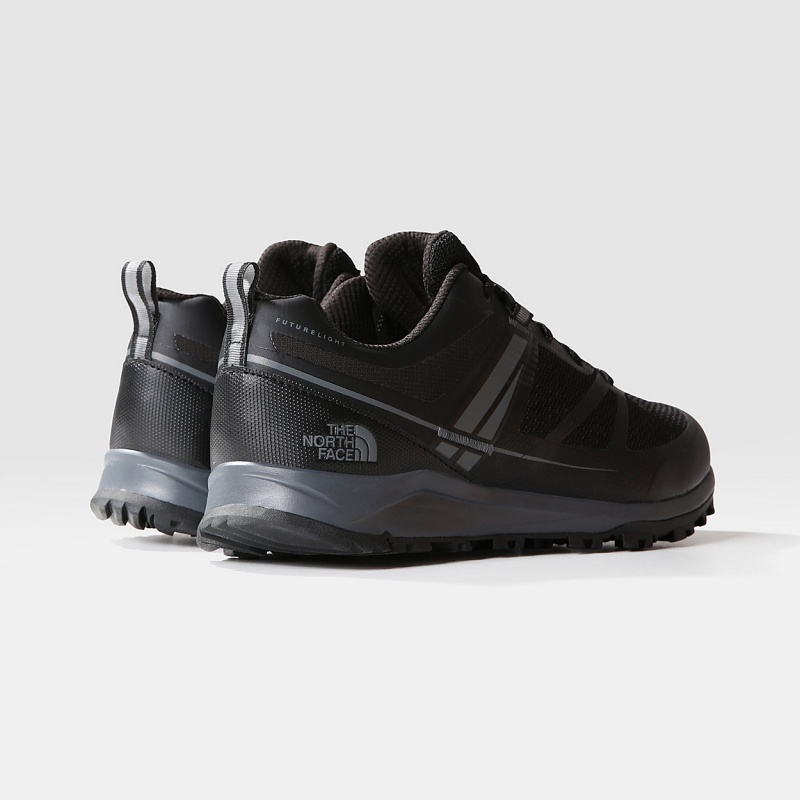 The North Face Litewave FUTURELIGHT™ Hiking Shoes Tnf Black - Zinc Grey | HUYCXL-658