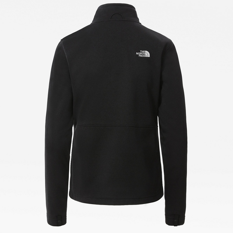 The North Face Lixus Full-Zip Fleece Tnf Black Heather | HWJIVN-730