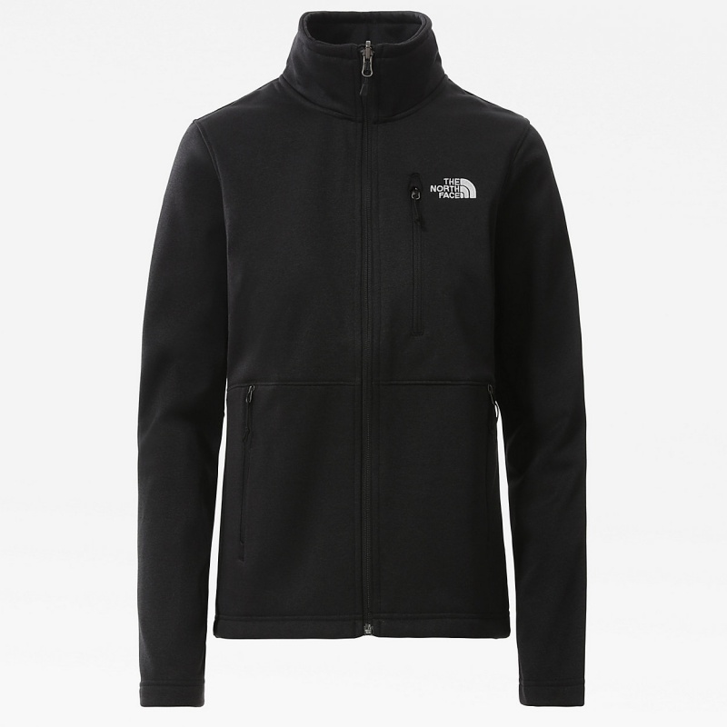 The North Face Lixus Full-Zip Fleece Tnf Black Heather | HWJIVN-730