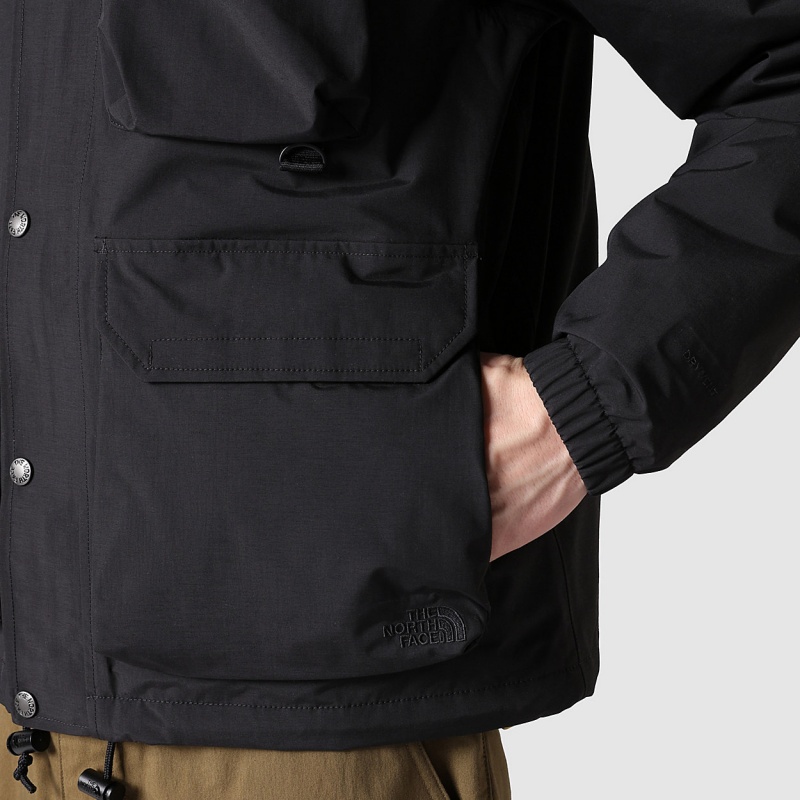 The North Face M66 Utility Rain Jacket Tnf Black | NADZMS-812