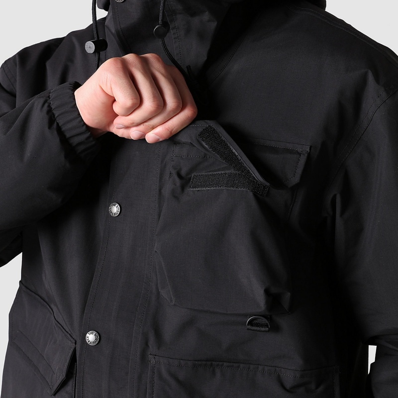 The North Face M66 Utility Rain Jacket Tnf Black | NADZMS-812