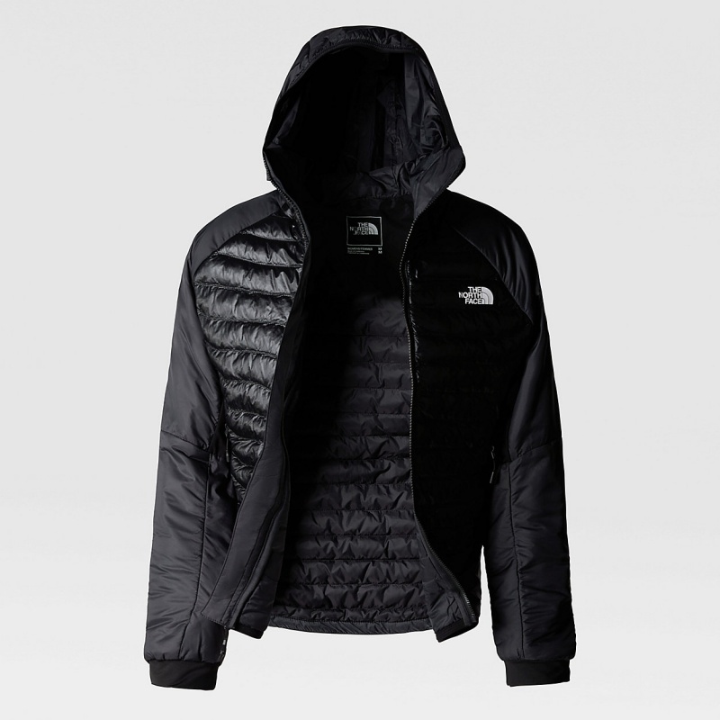 The North Face Macugnaga Hybrid Insulated Jacket Asphalt Grey - Tnf Black | PJFKAC-467