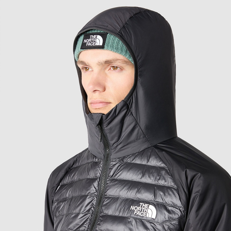 The North Face Macugnaga Hybrid Insulated Jacket Asphalt Grey - Tnf Black | XYKOCD-952