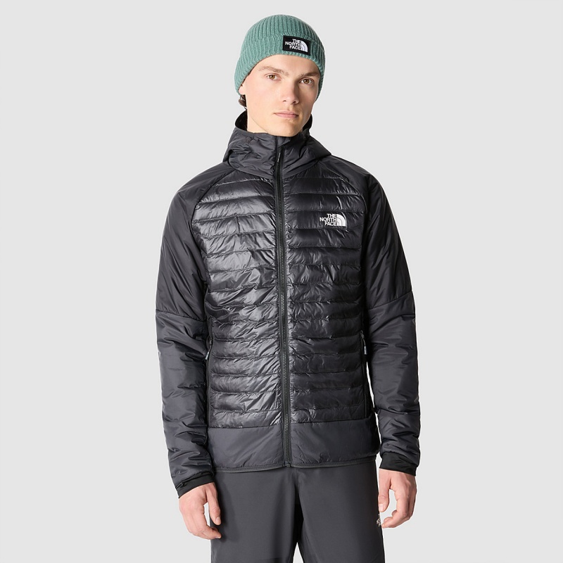 The North Face Macugnaga Hybrid Insulated Jacket Asphalt Grey - Tnf Black | XYKOCD-952